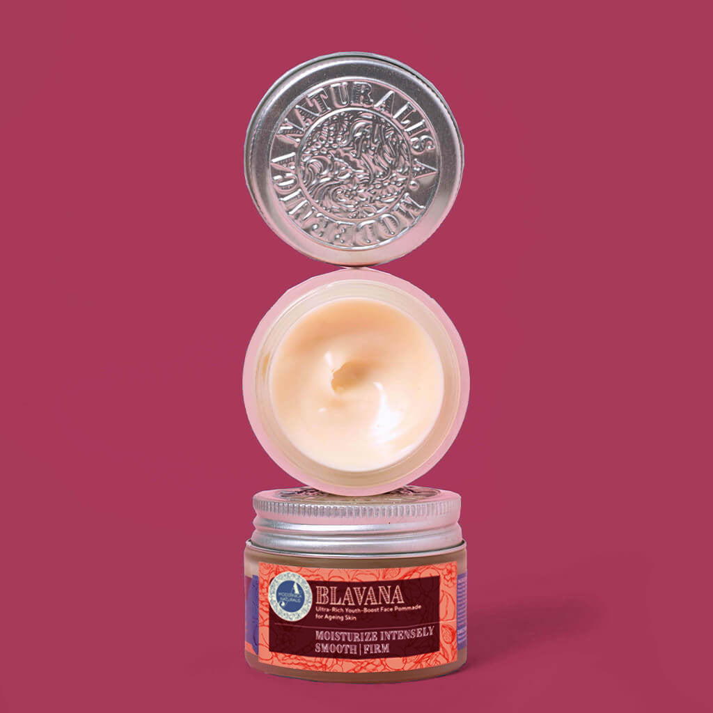 Blavana Rendkívül Gazdag Fiatalságfokozó Arcpomádé Érett Bőrre (Blavana Ultra-Rich Youth-Boost Face Pommade for Ageing Skin)