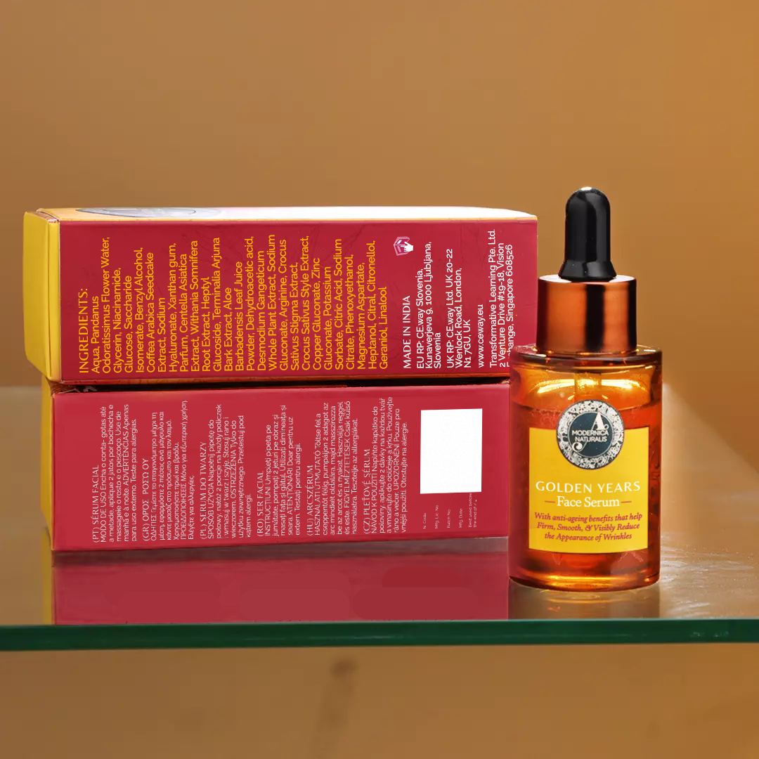 Golden Years Arcszérum (Golden Years Face Serum)