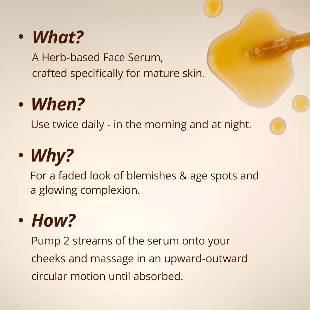 Golden Years Arcszérum (Golden Years Face Serum)